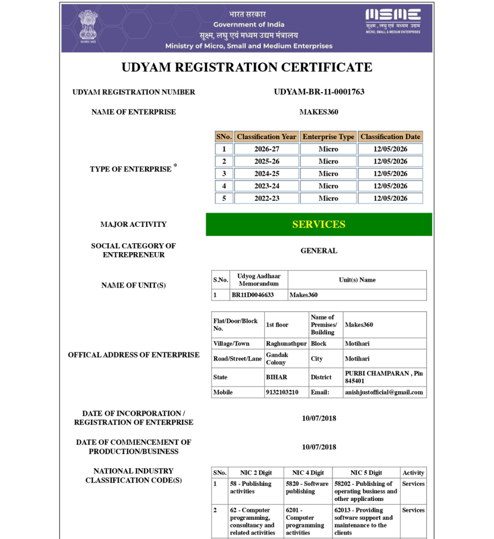Certificate 4