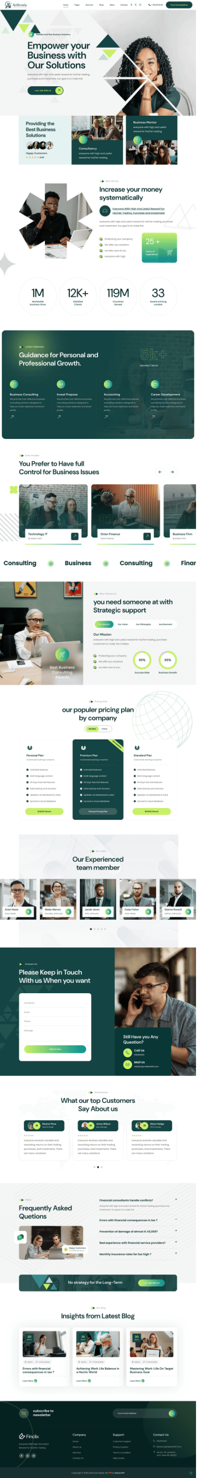 Arthvoria website built by Makes360