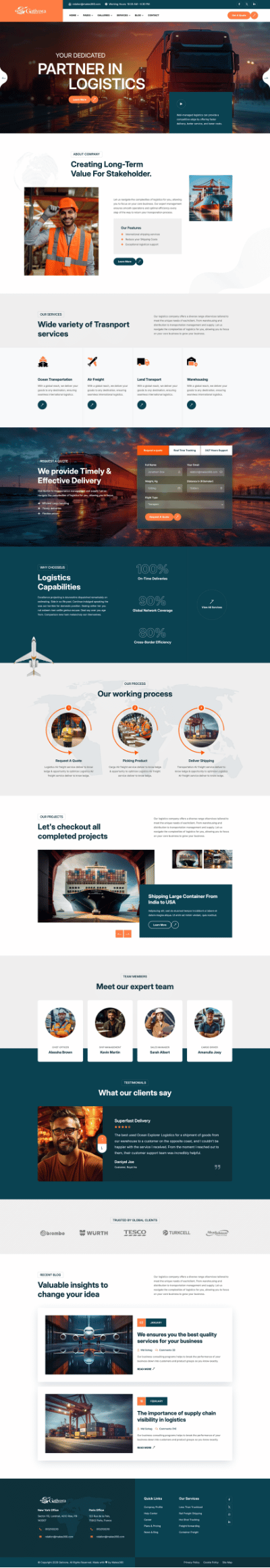 Gativora website built by Makes360