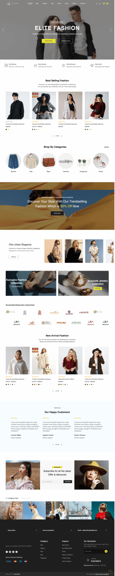 Tanvora website built by Makes360
