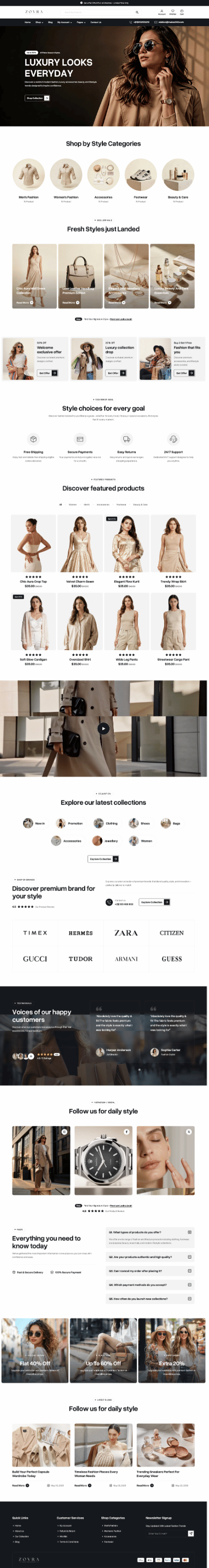 Zovra website built by Makes360