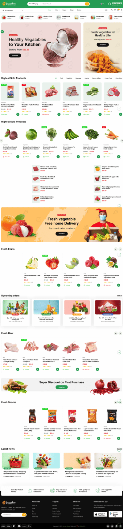 Jeevandhara website built by Makes360