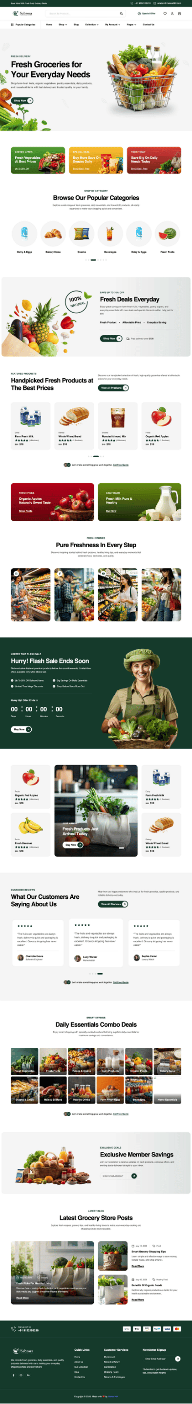 Sabzora website built by Makes360