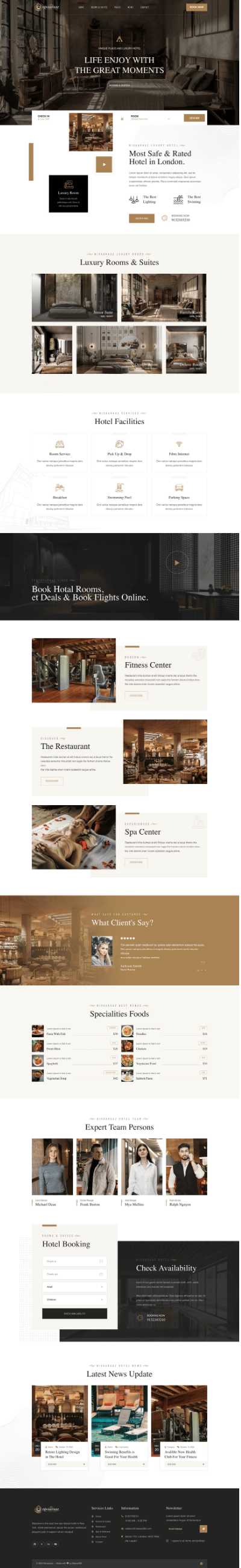 Nivaaraaz website built by Makes360