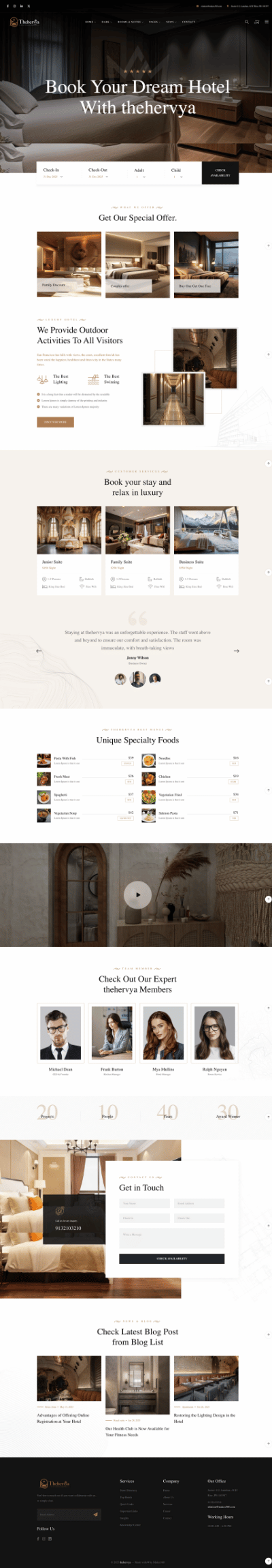 Thehervya website built by Makes360