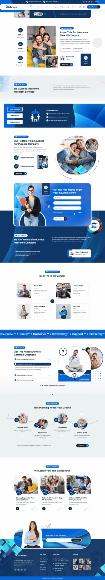 Vishraya website built by Makes360