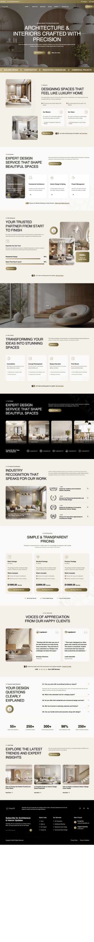 Aanganova website built by Makes360