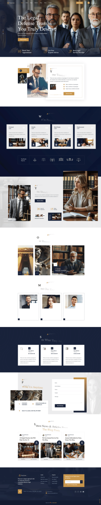 NyayLume website built by Makes360