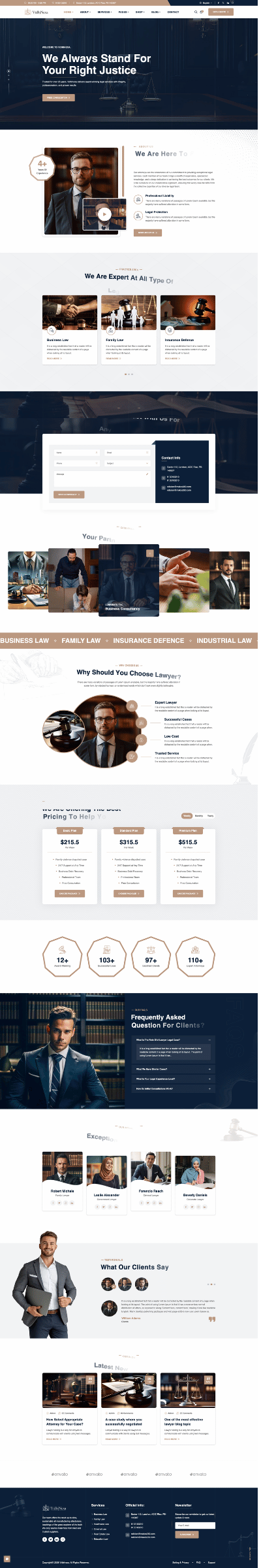 Vidhinexa website built by Makes360