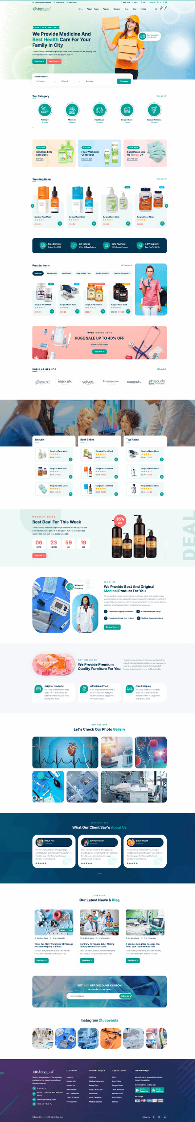 Jeevanta website built by Makes360