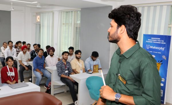 ceo makes360 at industrial training program