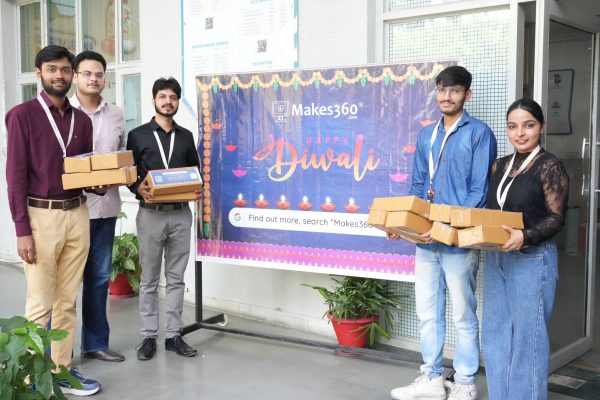 makes360 celebrating diwali